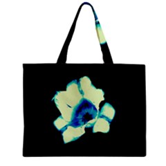 Blue And Yellow Tulip Zipper Mini Tote Bag by okhismakingart