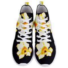 Yellow And Orange Tulip Men s Lightweight High Top Sneakers