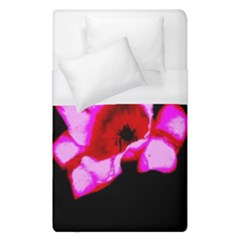 Pink And Red Tulip Duvet Cover (single Size) by okhismakingart