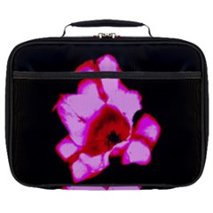 Pink And Red Tulip Full Print Lunch Bag by okhismakingart