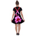 Pink and Red Tulip Velvet Suspender Skater Skirt View2