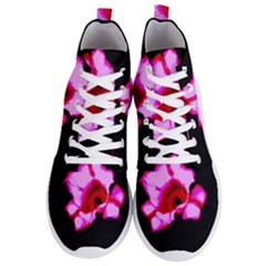 Pink And Red Tulip Men s Lightweight High Top Sneakers