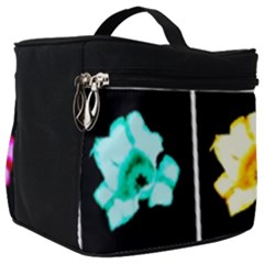 Tulip Collage Make Up Travel Bag (big) by okhismakingart