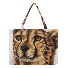 Cheetah Medium Tote Bag by ArtByThree