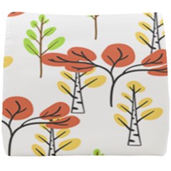 Tree Autumn Forest Landscape Seat Cushion by Mariart