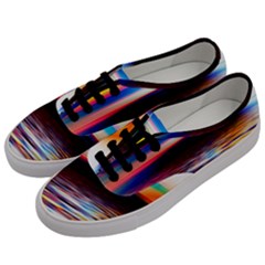 Lake Sea Water Wave Sunset Men s Classic Low Top Sneakers