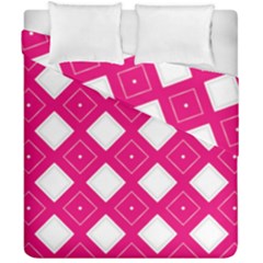 Backgrounds Pink Duvet Cover Double Side (california King Size)