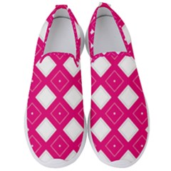 Backgrounds Pink Men s Slip On Sneakers