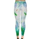 Scrapbooking Tropical Pattern Inside Out Leggings View2