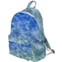 Water Blue Transparent Crystal The Plain Backpack View1