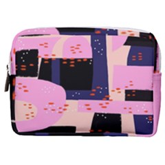 Vibrant Tropical Dot Patterns Make Up Pouch (Medium)