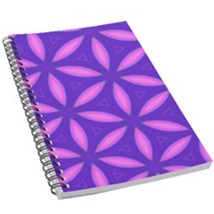 Pattern Texture Backgrounds Purple 5 5  X 8 5  Notebook