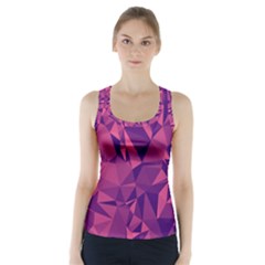 Triangulation Patterns Racer Back Sports Top