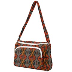 Seamless Digitally Created Tilable Abstract Pattern Front Pocket Crossbody Bag by Vaneshart