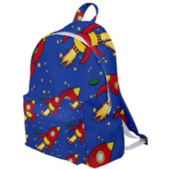 Space Rocket Pattern The Plain Backpack by Vaneshart