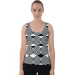 Hexagon Velvet Tank Top by impacteesstreetweareight