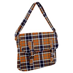 Tartans Yellow 34 Buckle Messenger Bag by impacteesstreetwearfour