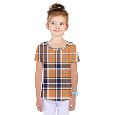 Tartans Yellow 34 Kids  One Piece Tee by impacteesstreetwearfour