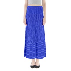 Leather Texture 6 Full Length Maxi Skirt