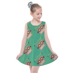 Toy Robot Kids  Summer Dress by Vaneshart