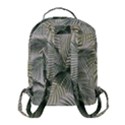 Vector Palm Leaves Pattern  Illustration Flap Pocket Backpack (Small) View3