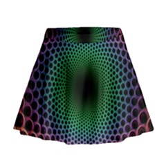 Abstract Patterns Mini Flare Skirt