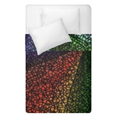 Abstract Colorful Pieces Mosaics Duvet Cover Double Side (single Size) by Vaneshart