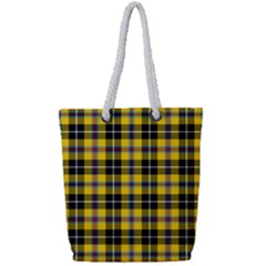 Cornish National Tartan Full Print Rope Handle Tote (small) by impacteesstreetwearfour