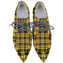 Cornish National Tartan Women s Pointed Oxford Shoes by impacteesstreetwearfour