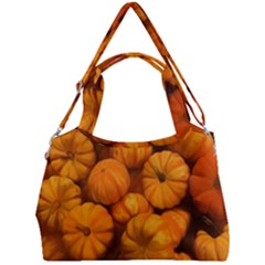 Mini Pumpkins Double Compartment Shoulder Bag by bloomingvinedesign