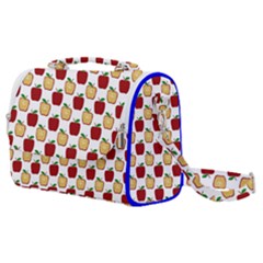 Apple Polkadots Satchel Shoulder Bag by bloomingvinedesign