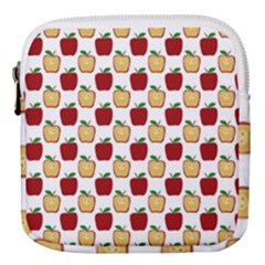 Apple Polkadots Mini Square Pouch by bloomingvinedesign
