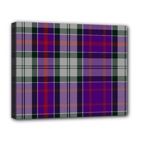 Culloden Dress Tartan Deluxe Canvas 20  X 16  (stretched) by impacteesstreetwearfour