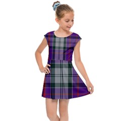 Culloden Dress Tartan Kids  Cap Sleeve Dress by impacteesstreetwearfour