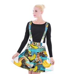 Creature From The Black Lagoon Bananas Suspender Skater Skirt