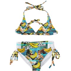 Creature From The Black Lagoon Bananas Kids  Classic Bikini Set