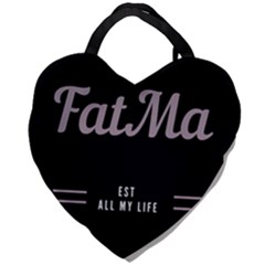 Fatma Giant Heart Shaped Tote by egyptianhype