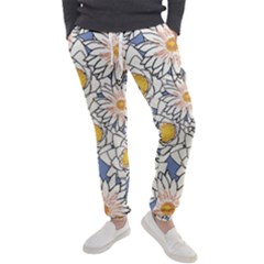 Flowers Pattern Lotus Lily Men s Jogger Sweatpants by HermanTelo