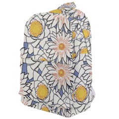 Flowers Pattern Lotus Lily Classic Backpack by HermanTelo