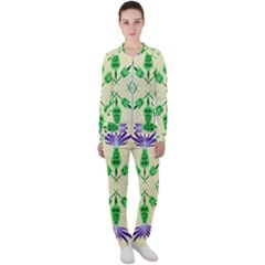 Thistle Flower Purple Thorny Flora Casual Jacket And Pants Set by Bajindul