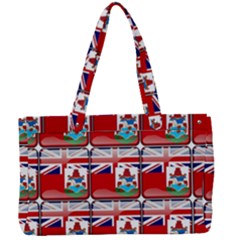 Flag Bermuda Canvas Work Bag by ArtworkByPatrick