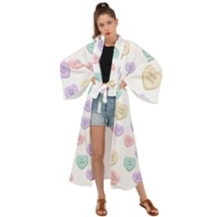 Hearts Maxi Kimono