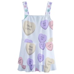 Hearts Kids  Layered Skirt Swimsuit by Lullaby