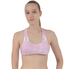 Paris, London, New York Criss Cross Racerback Sports Bra