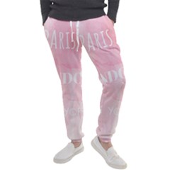 Paris, London, New York Men s Jogger Sweatpants by Lullaby