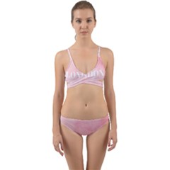 Paris, London, New York Wrap Around Bikini Set by Lullaby