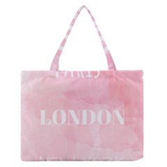 Paris, London, New York Zipper Medium Tote Bag by Lullaby