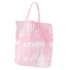 Paris, London, New York Giant Grocery Tote by Lullaby