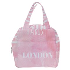 Paris, London, New York Boxy Hand Bag