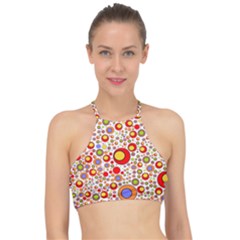 Zappwaits 77 Racer Front Bikini Top by zappwaits